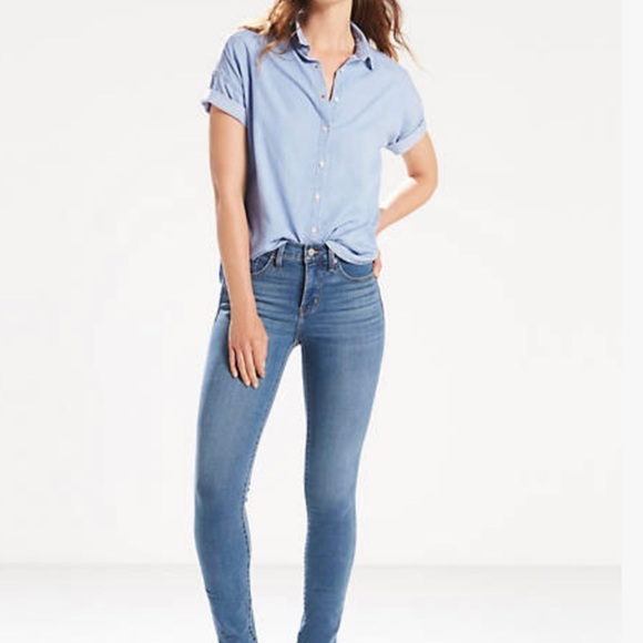 levi's 311 shaping skinny blue